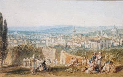 Florence, from the Chiesa al Monte by Joseph Mallord William Turner